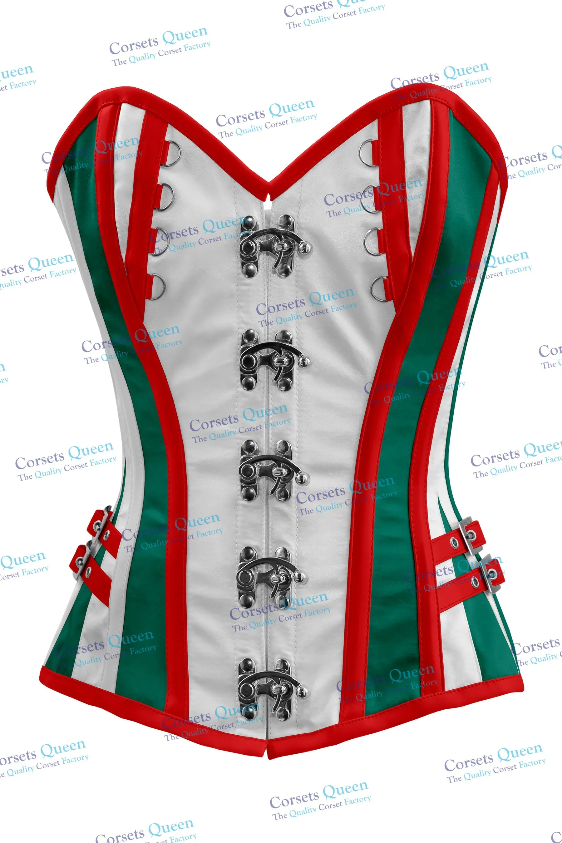 Bliskey Steel Boned Overbust Christmas Special Corset