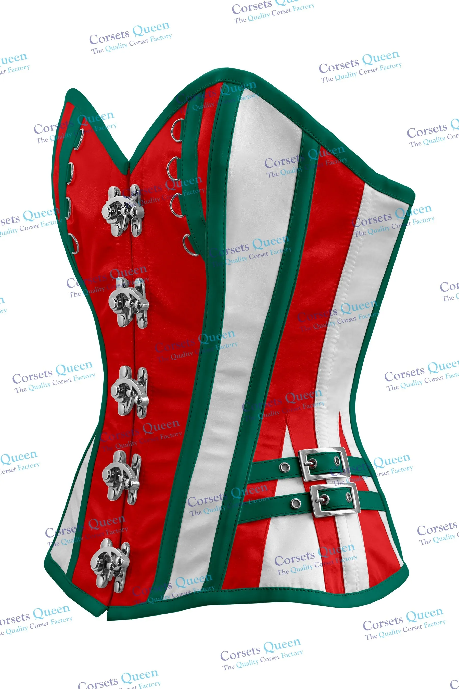 Bliskey Steel Boned Overbust Christmas Special Corset