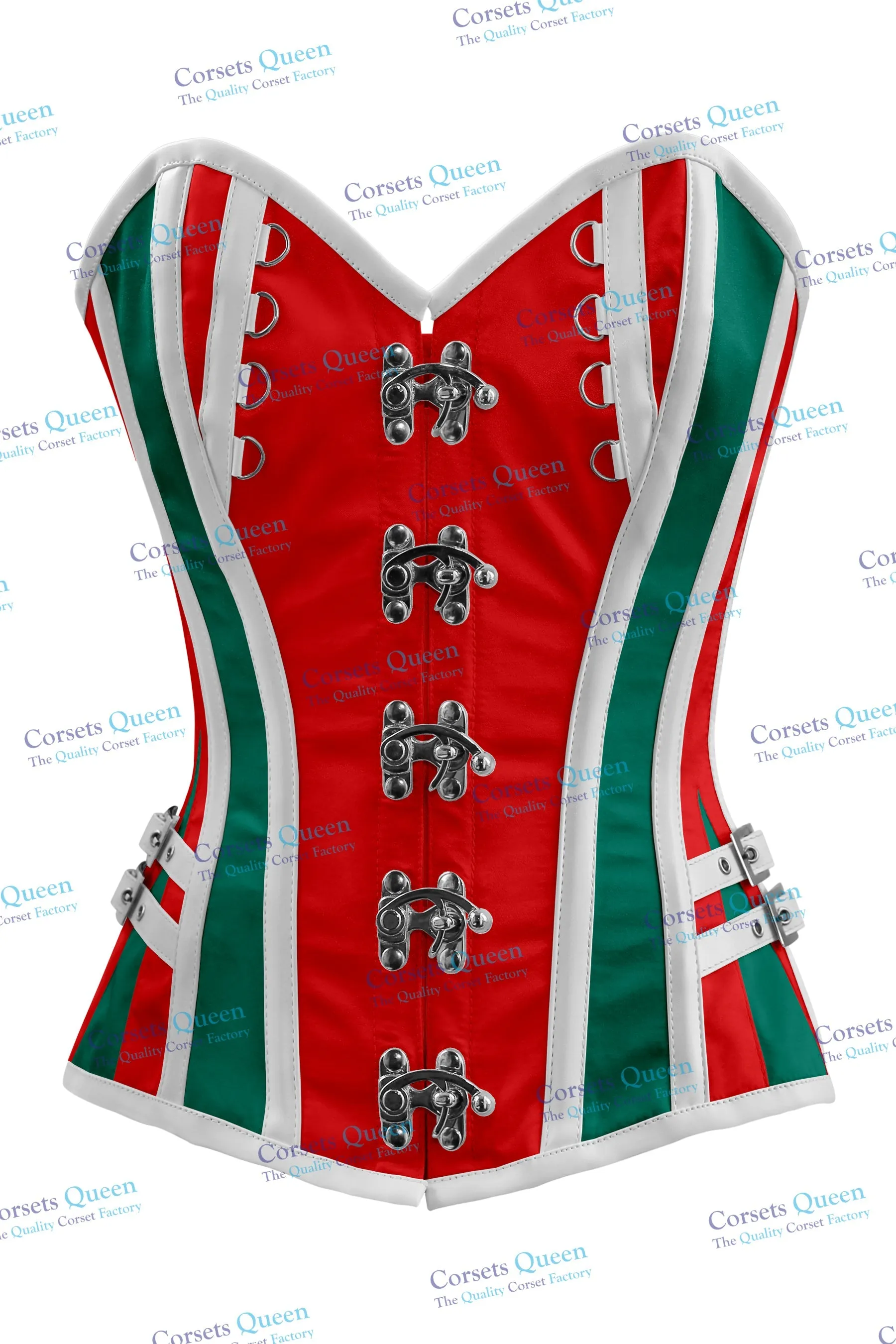 Bliskey Steel Boned Overbust Christmas Special Corset