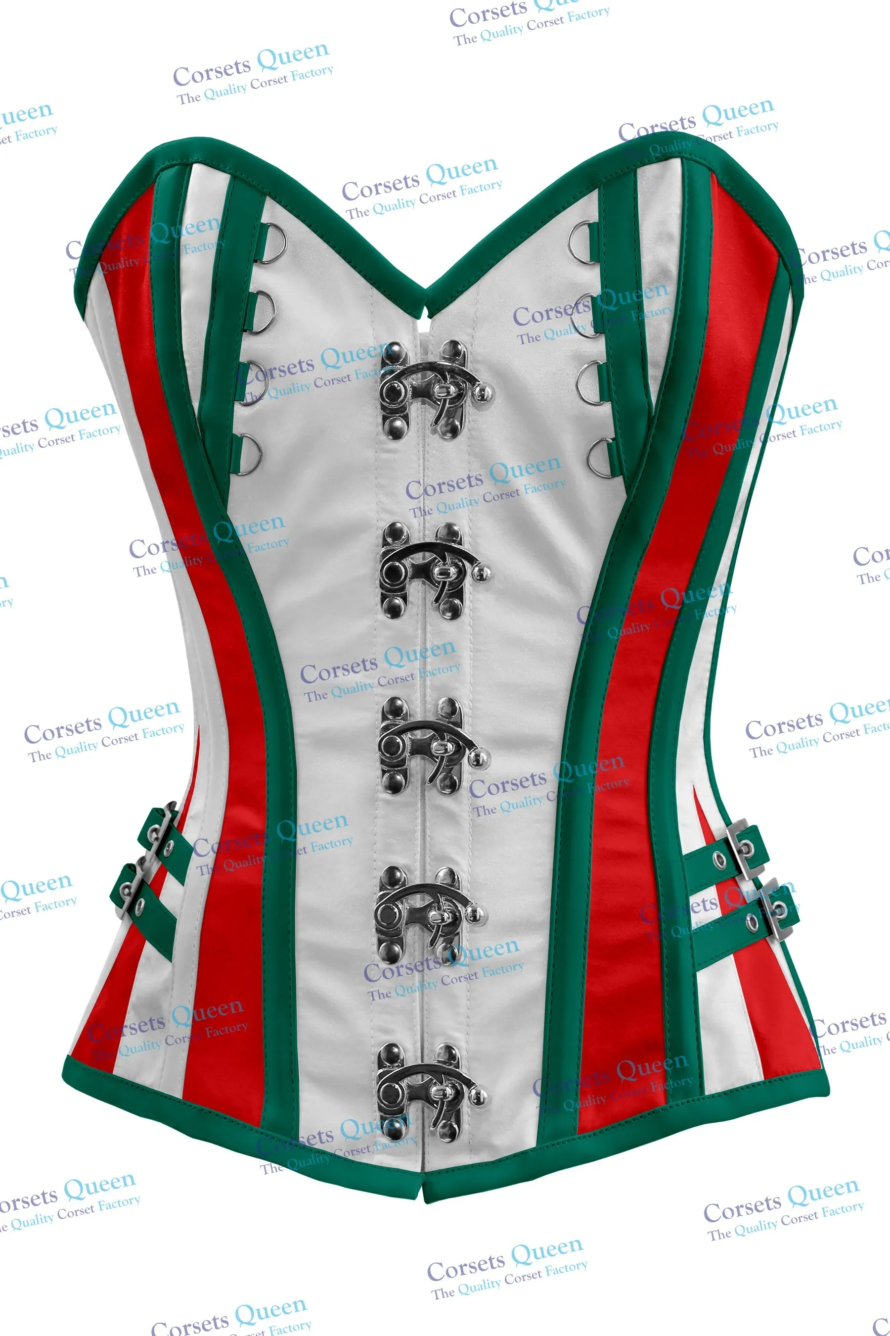 Bliskey Steel Boned Overbust Christmas Special Corset