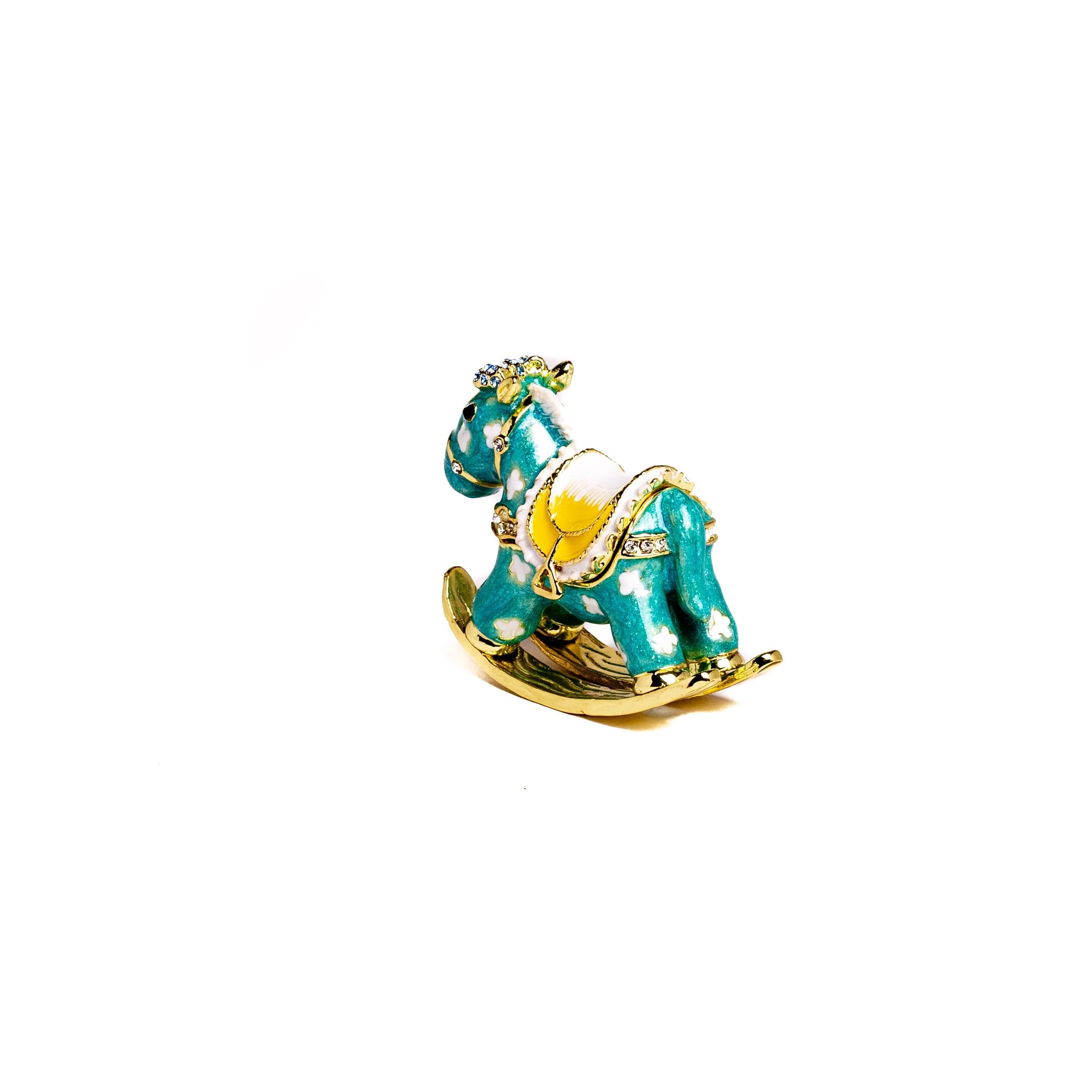 Blue Rocking Horse