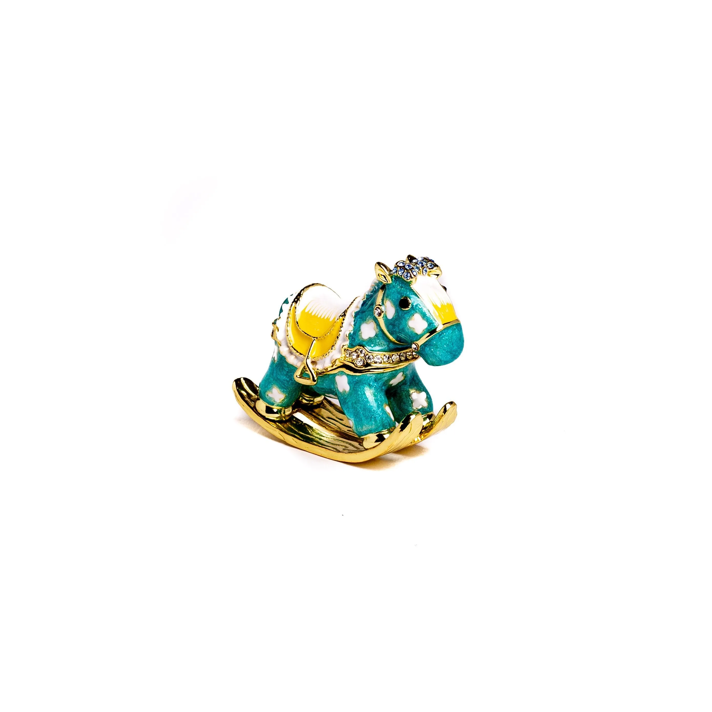 Blue Rocking Horse
