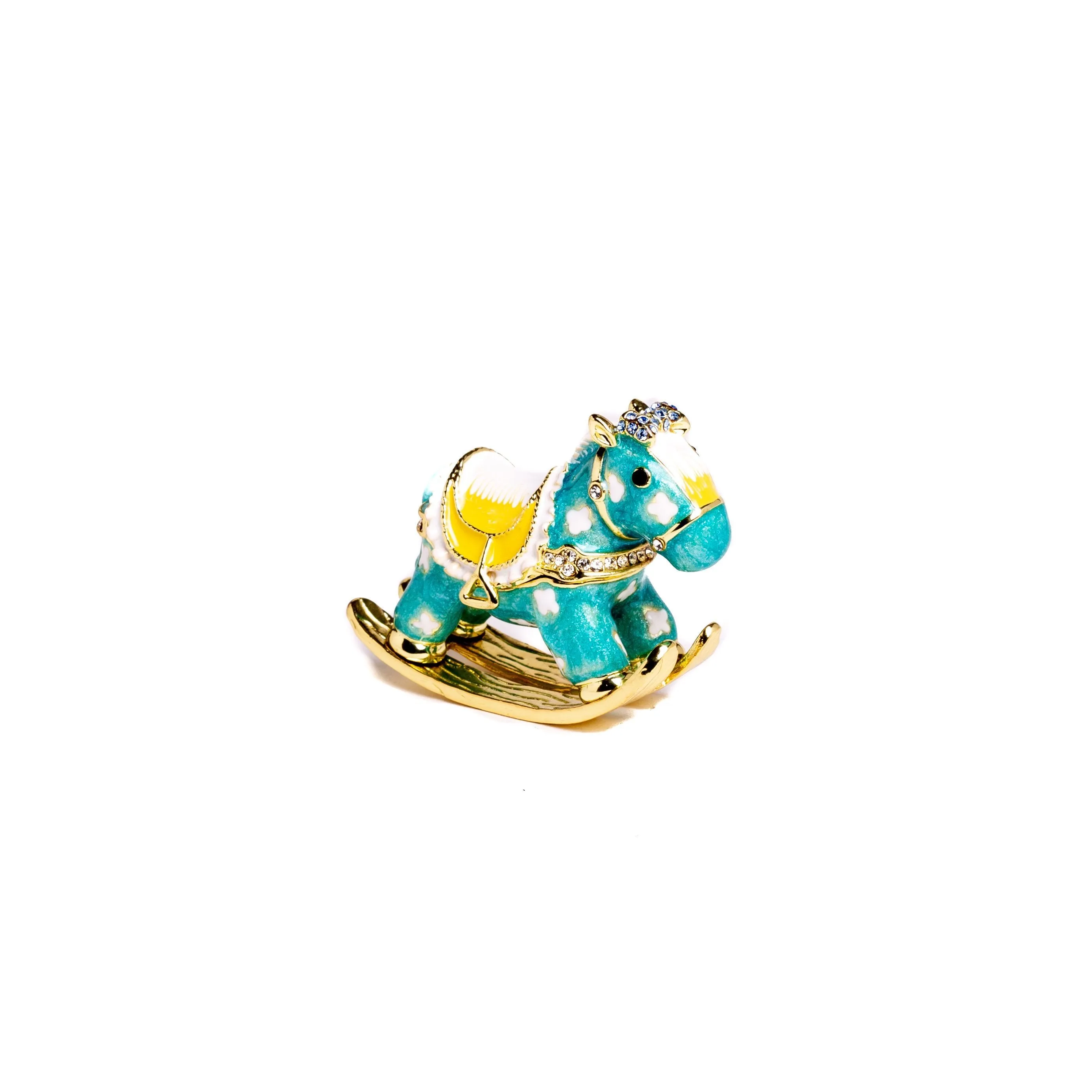 Blue Rocking Horse