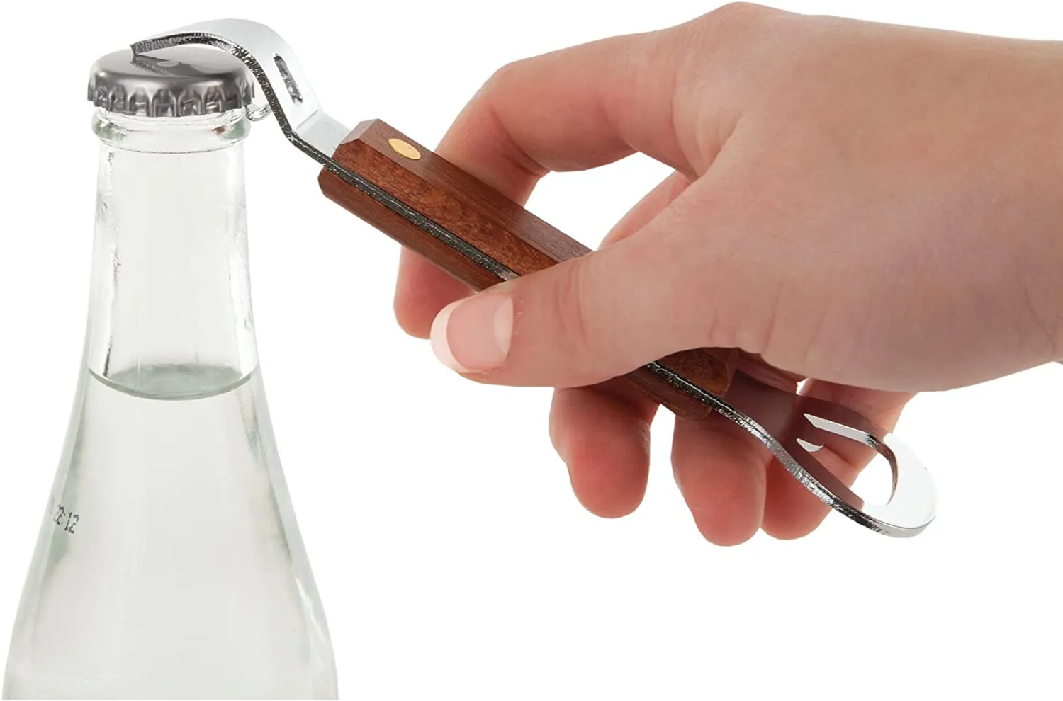 Bottle Opener with Wood Handle