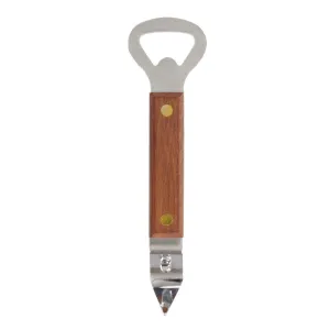 Bottle Opener with Wood Handle