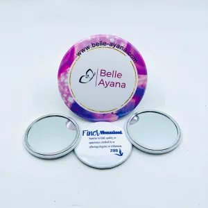 Button Pin Mirror 12