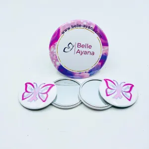 Button Pin Mirror 9