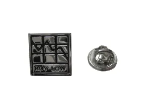 Buy Low Investment Lapel Pin
