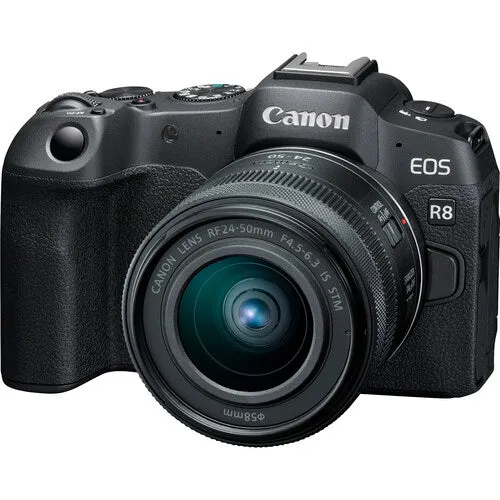 Canon EOS R8   RF 24-50mm Mirrorless Camera Kit