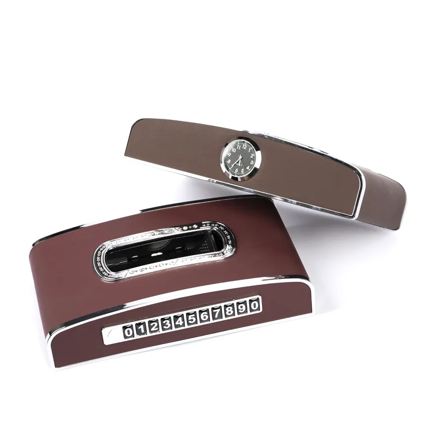 Car creative instrument panel tissue box