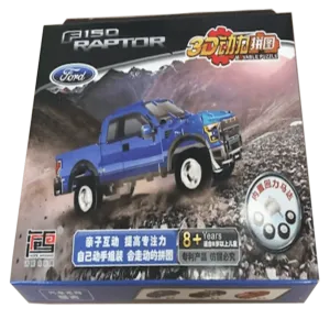 Car Jigsaw Puzzles in 3D Ford F150 Raptor