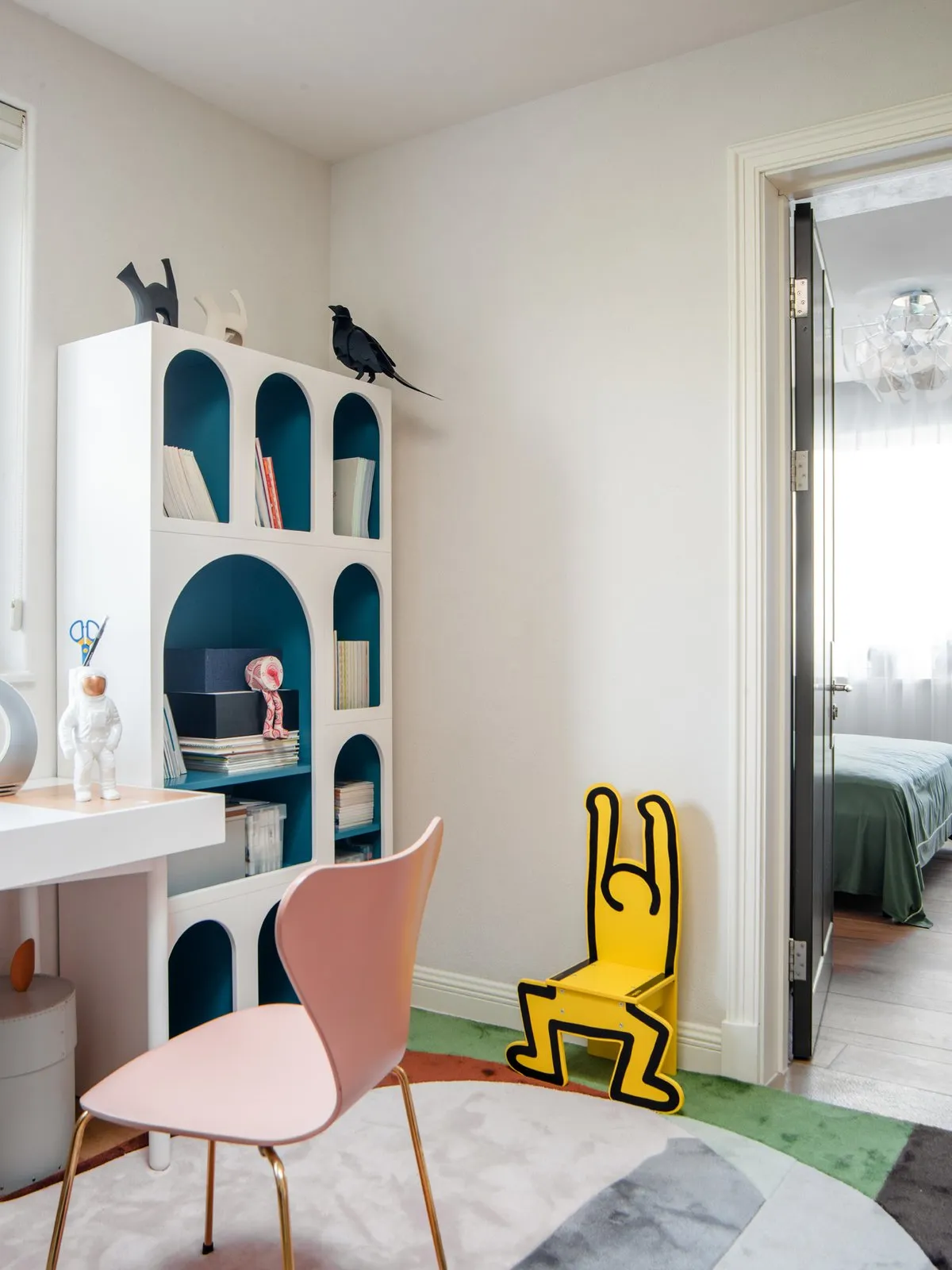 Child Chaise Chair by Keith Haring