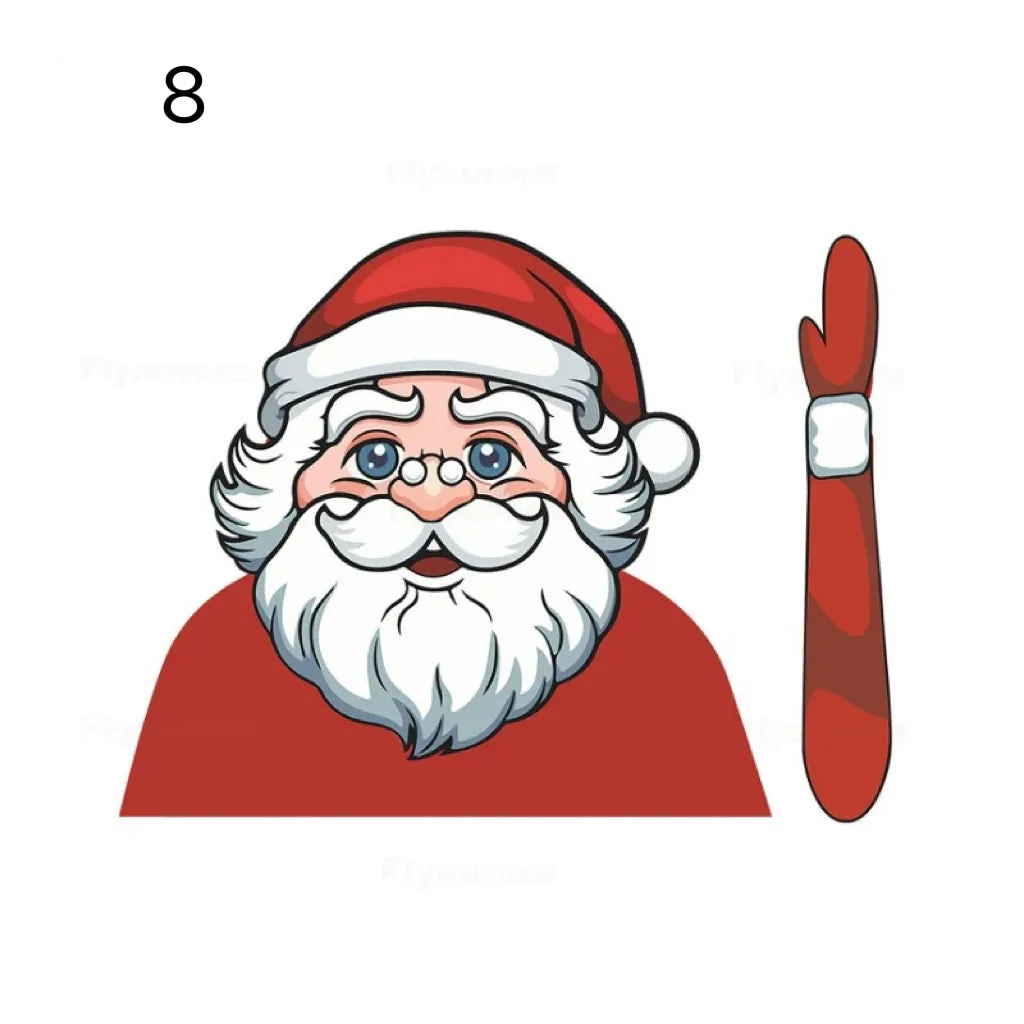 Christmas car wiper