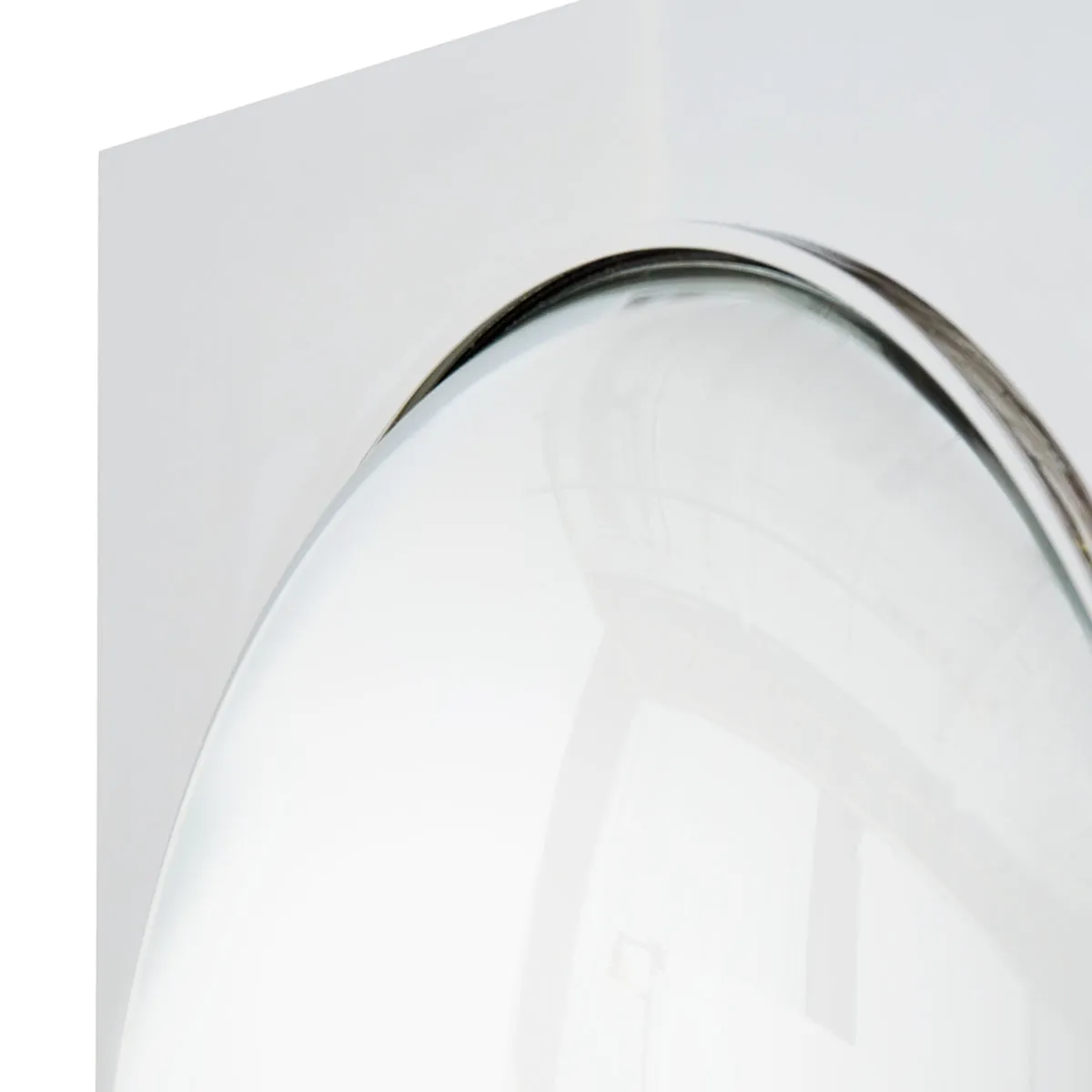 Chrome Globo Convex Mirror