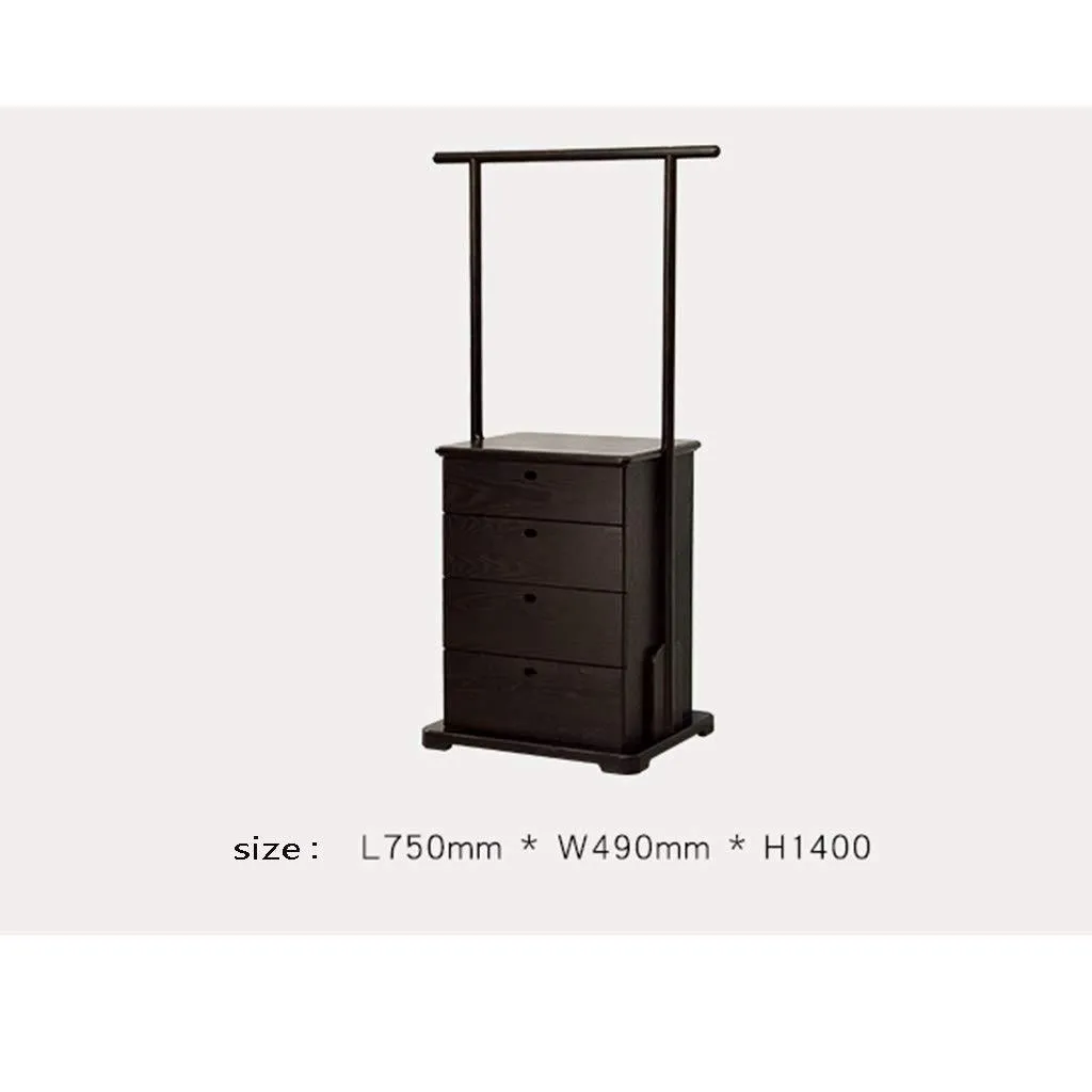 COAT RACK Solid Wood New Chinese Style Floor Simple Bedroom Multi-Function Storage Hanger
