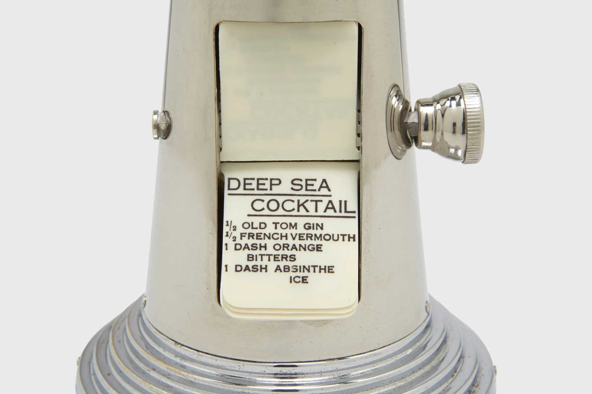 Cocktail Recipe Menu Holder