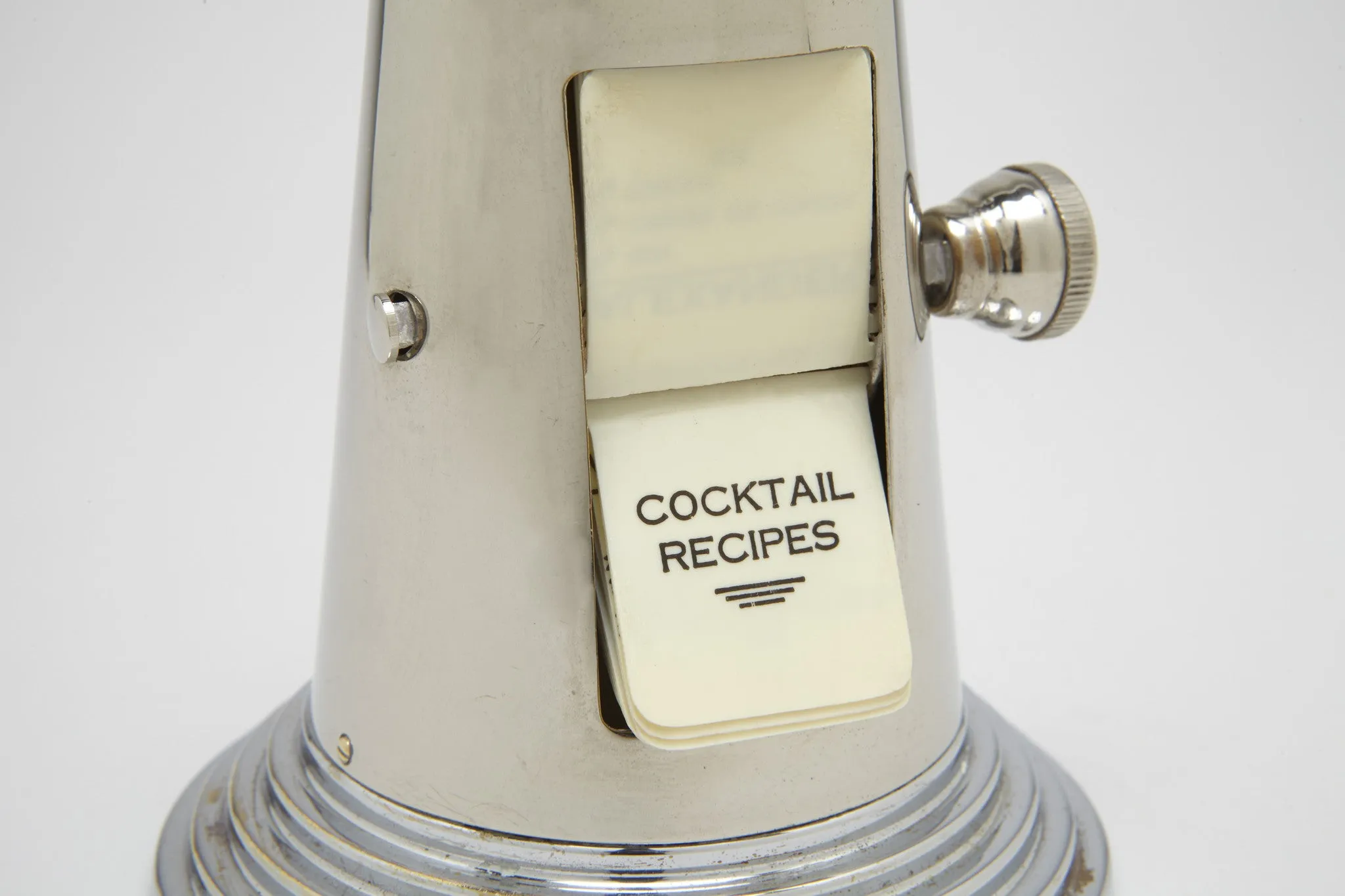 Cocktail Recipe Menu Holder