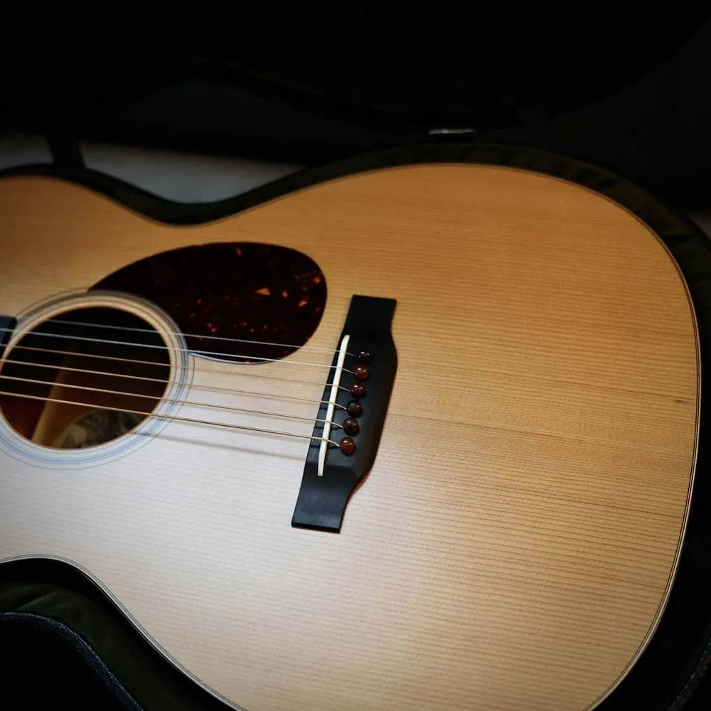 Collings OM1 TS Acoustic Guitar - with Baked Sitka Top and Satin Finish