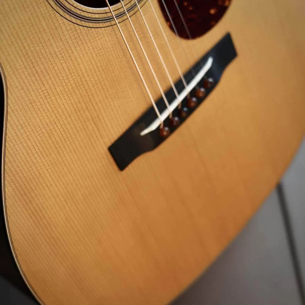 Collings OM1 TS Acoustic Guitar - with Baked Sitka Top and Satin Finish
