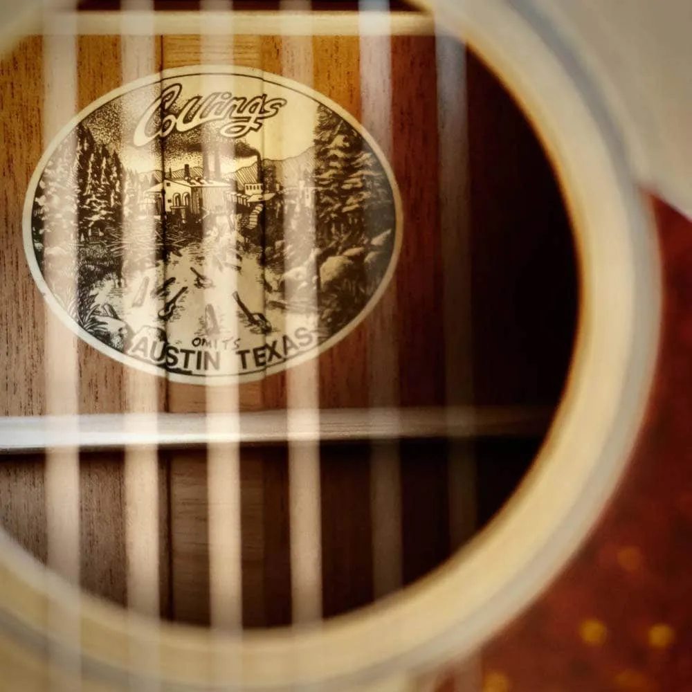 Collings OM1 TS Acoustic Guitar - with Baked Sitka Top and Satin Finish