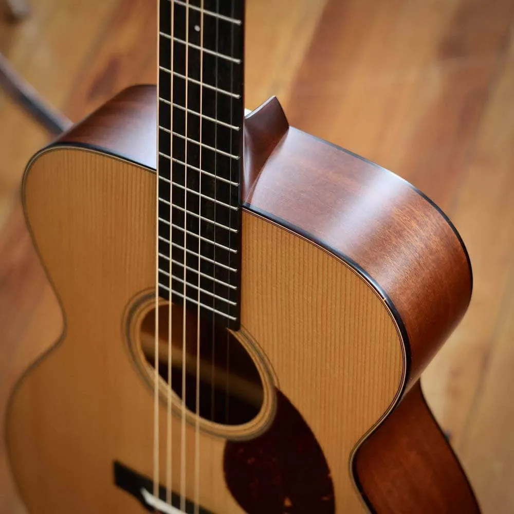 Collings OM1 TS Acoustic Guitar - with Baked Sitka Top and Satin Finish