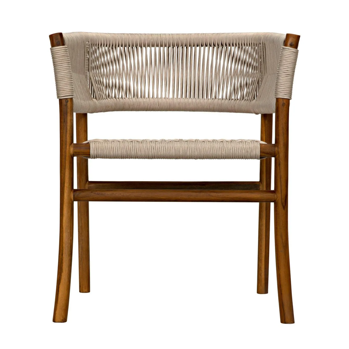 Conrad Chair, Teak with Woven Rope