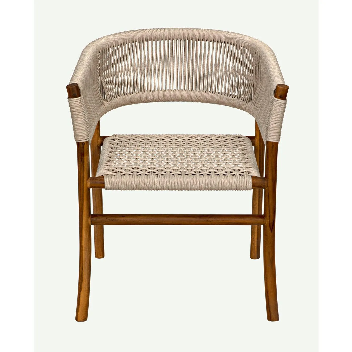 Conrad Chair, Teak with Woven Rope
