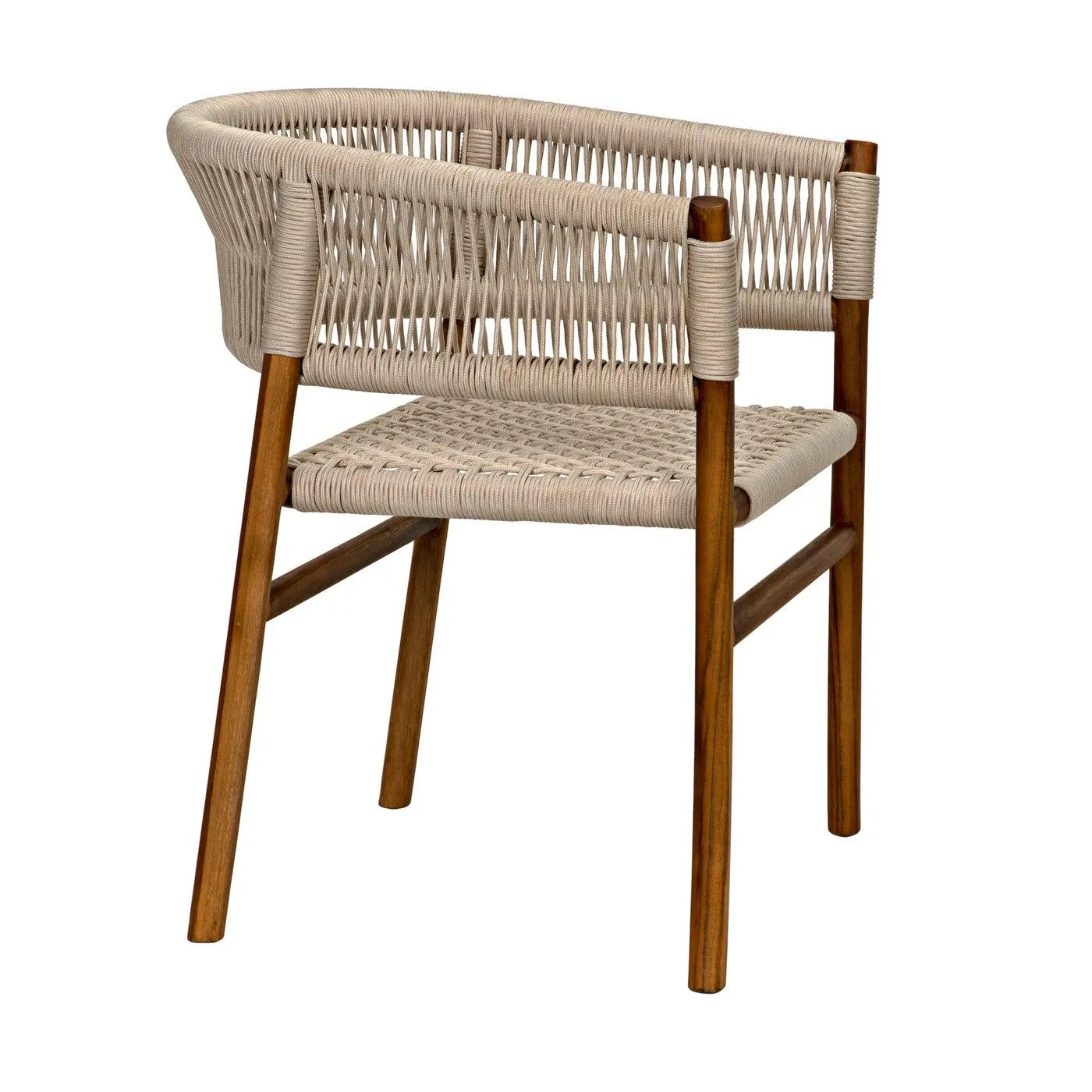 Conrad Chair, Teak with Woven Rope