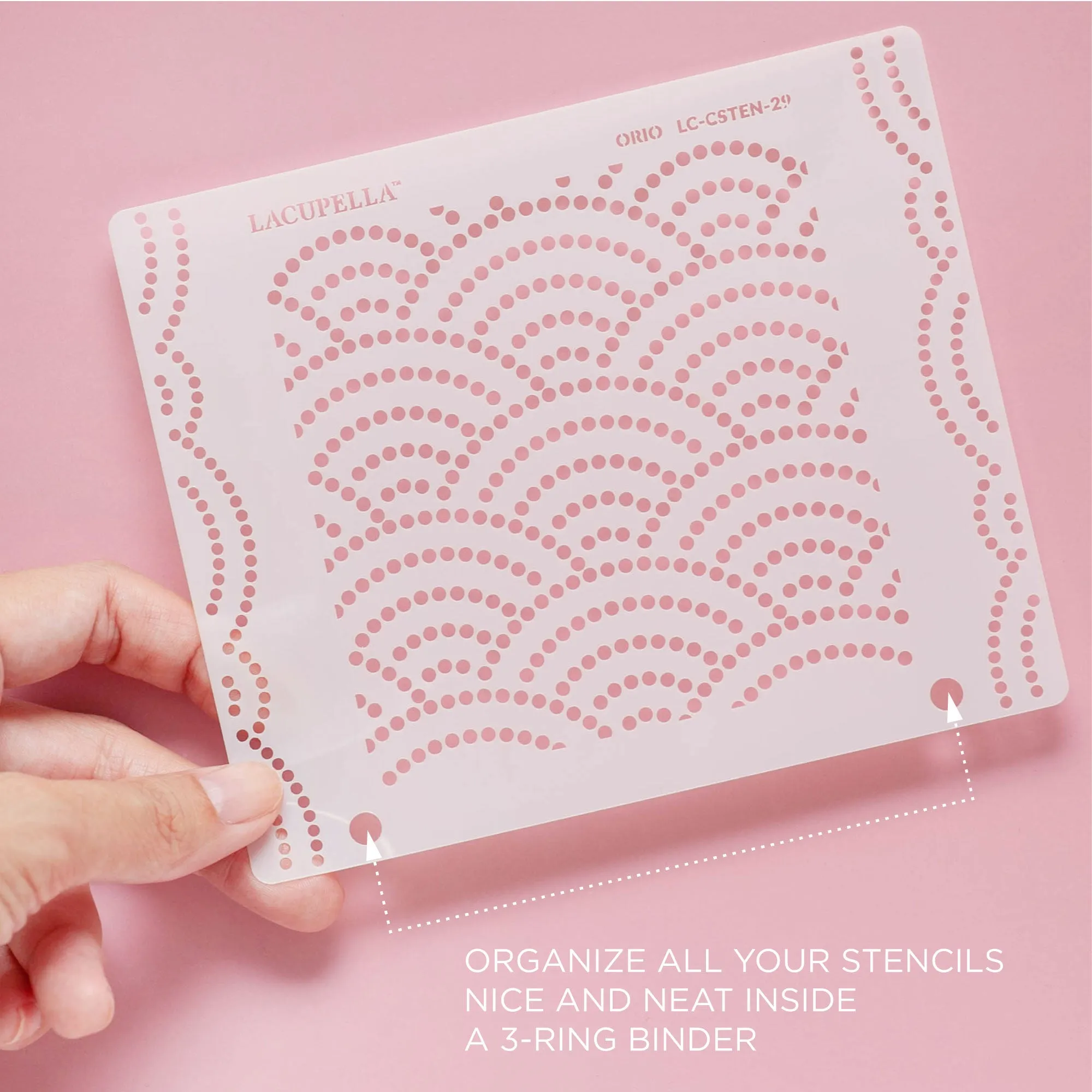 Cookie and Cupcake Stencil BRIDA