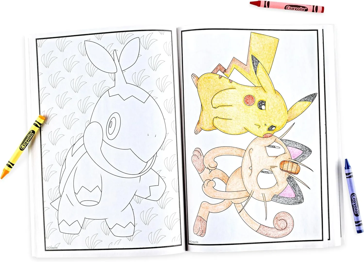 Crayola 96 Page Colouring Book – Pokemon