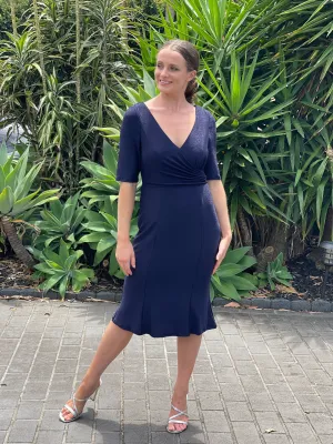 Cubana Navy Event Dress