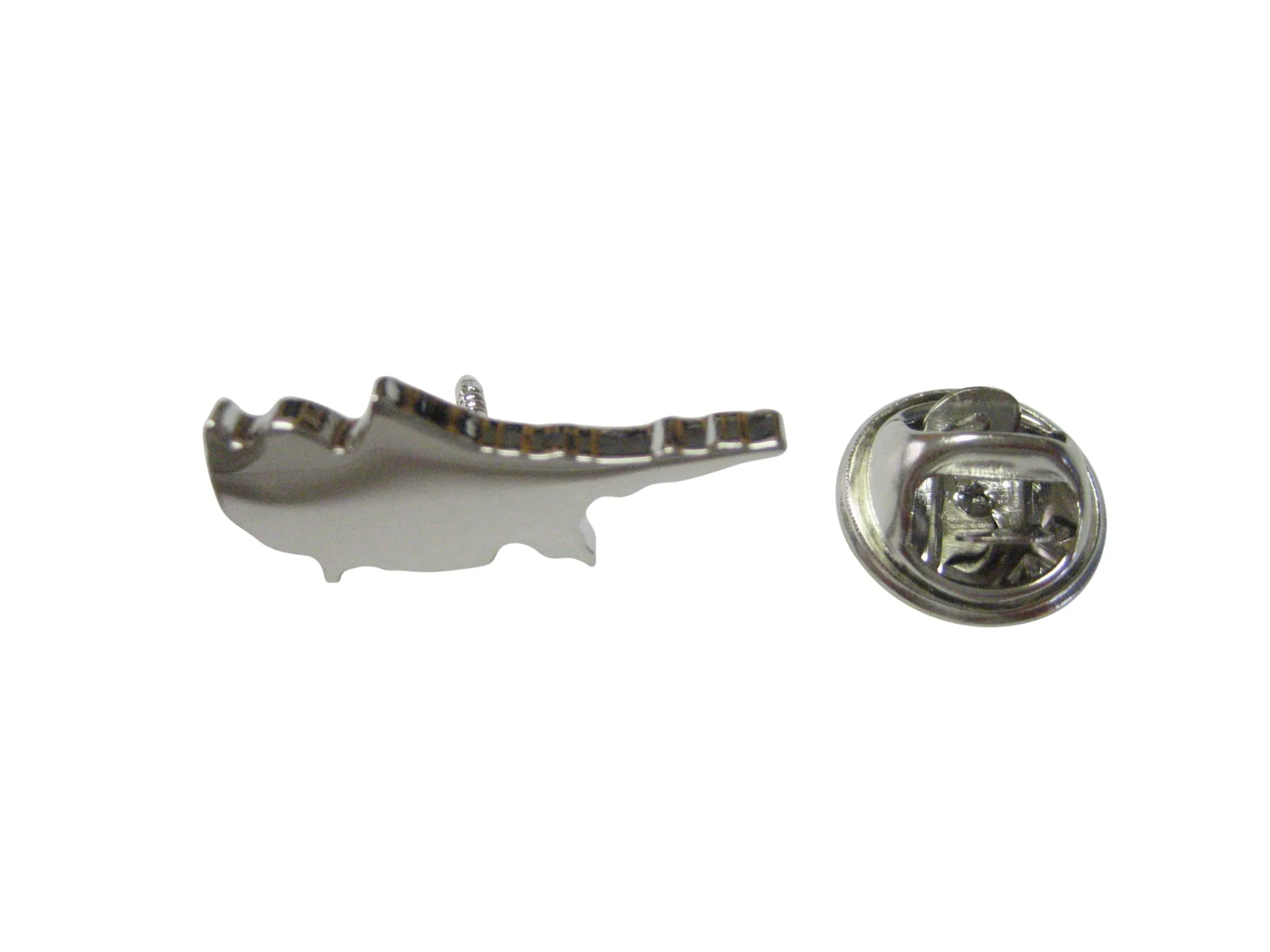 Cyprus Map Shape Lapel Pin