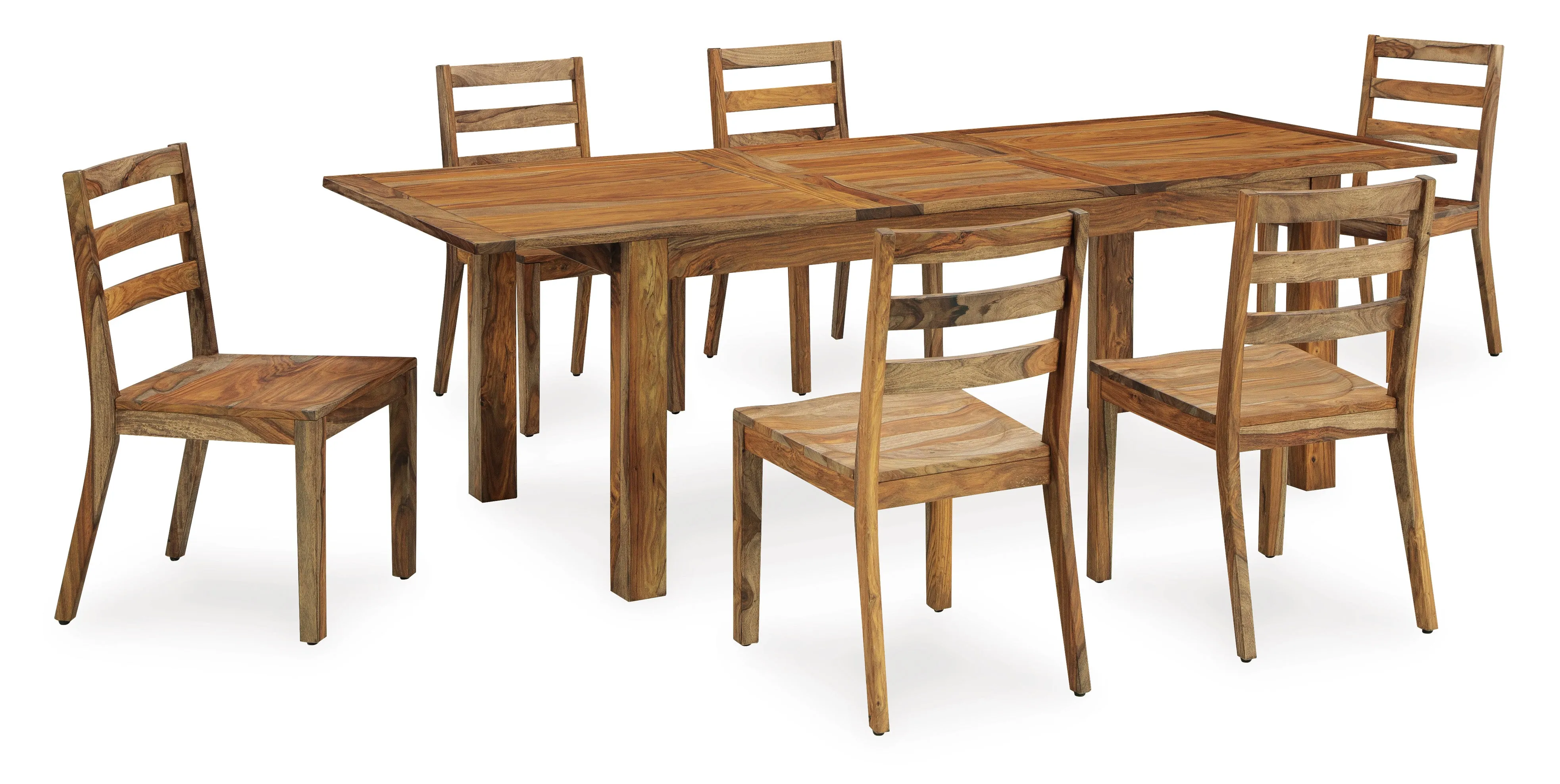 Dahlia Extension Table & 6 Wooden Side Chairs