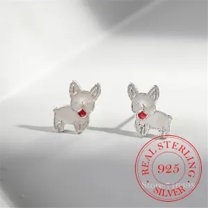 Dog Stud Earrings