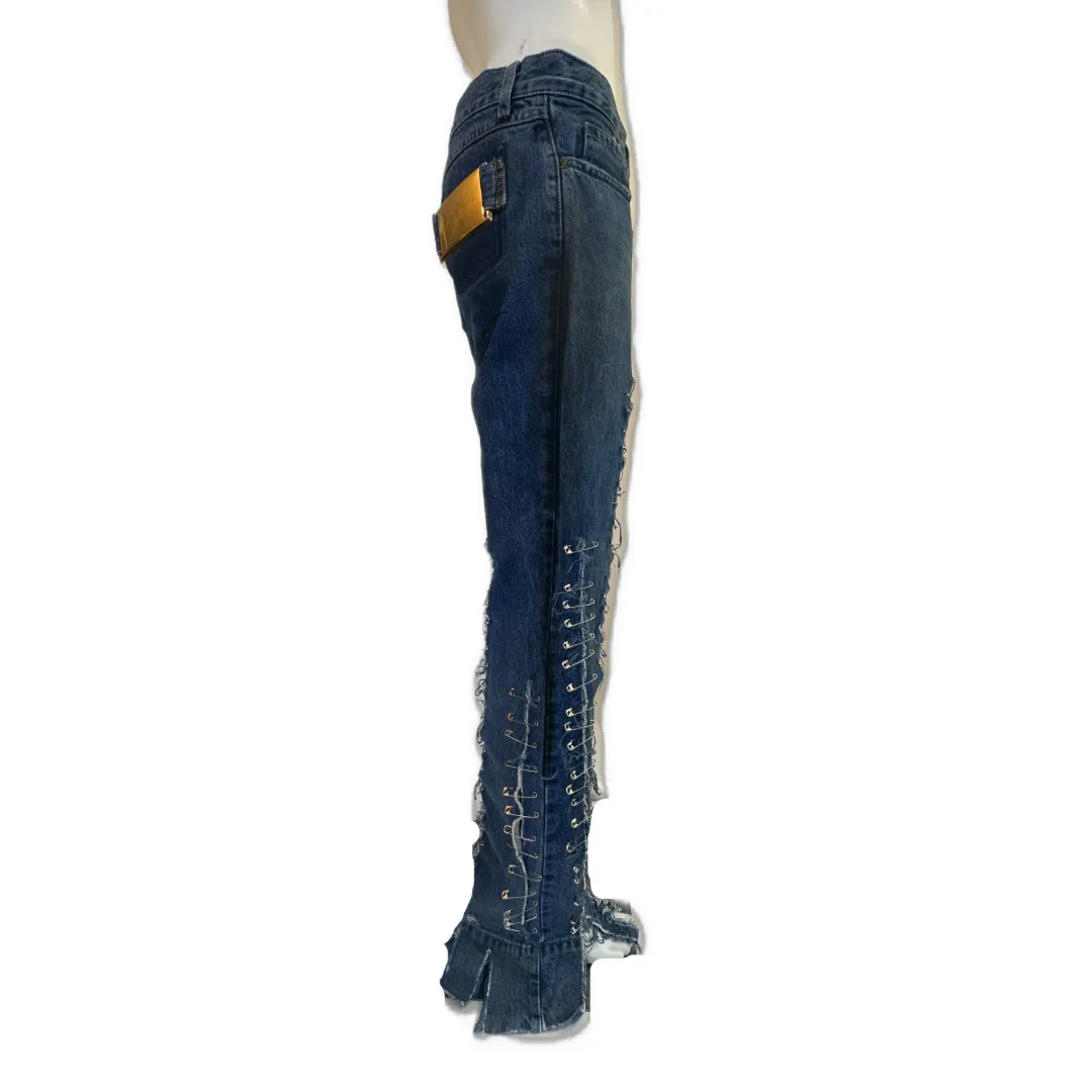Dolce & Gabbana SS 2001 Safety Pin Jeans
