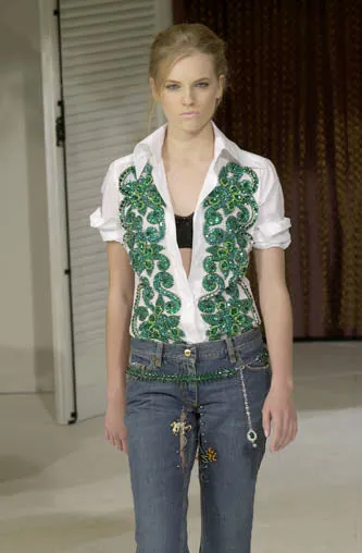 Dolce & Gabbana SS 2001 Safety Pin Jeans