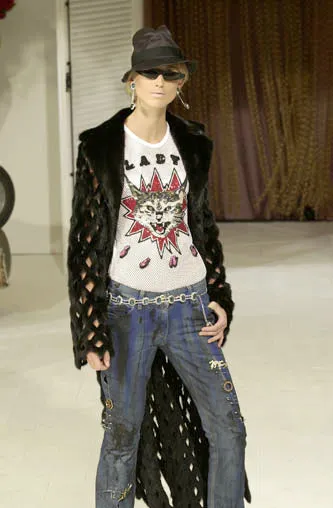 Dolce & Gabbana SS 2001 Safety Pin Jeans