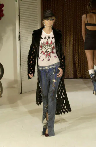Dolce & Gabbana SS 2001 Safety Pin Jeans