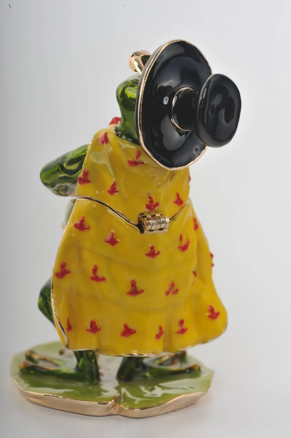 Elegant Frog in Yellow Cape