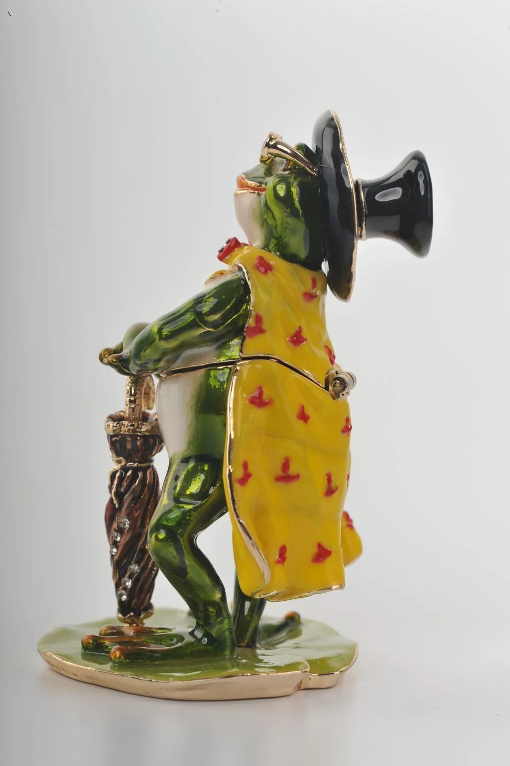 Elegant Frog in Yellow Cape