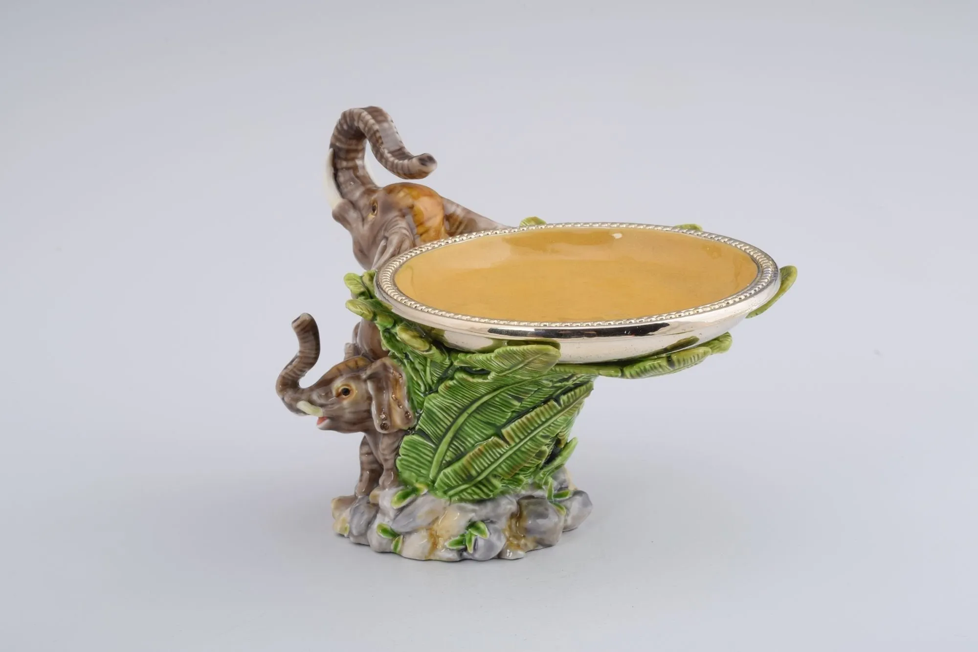 Elephant Holding a Plate