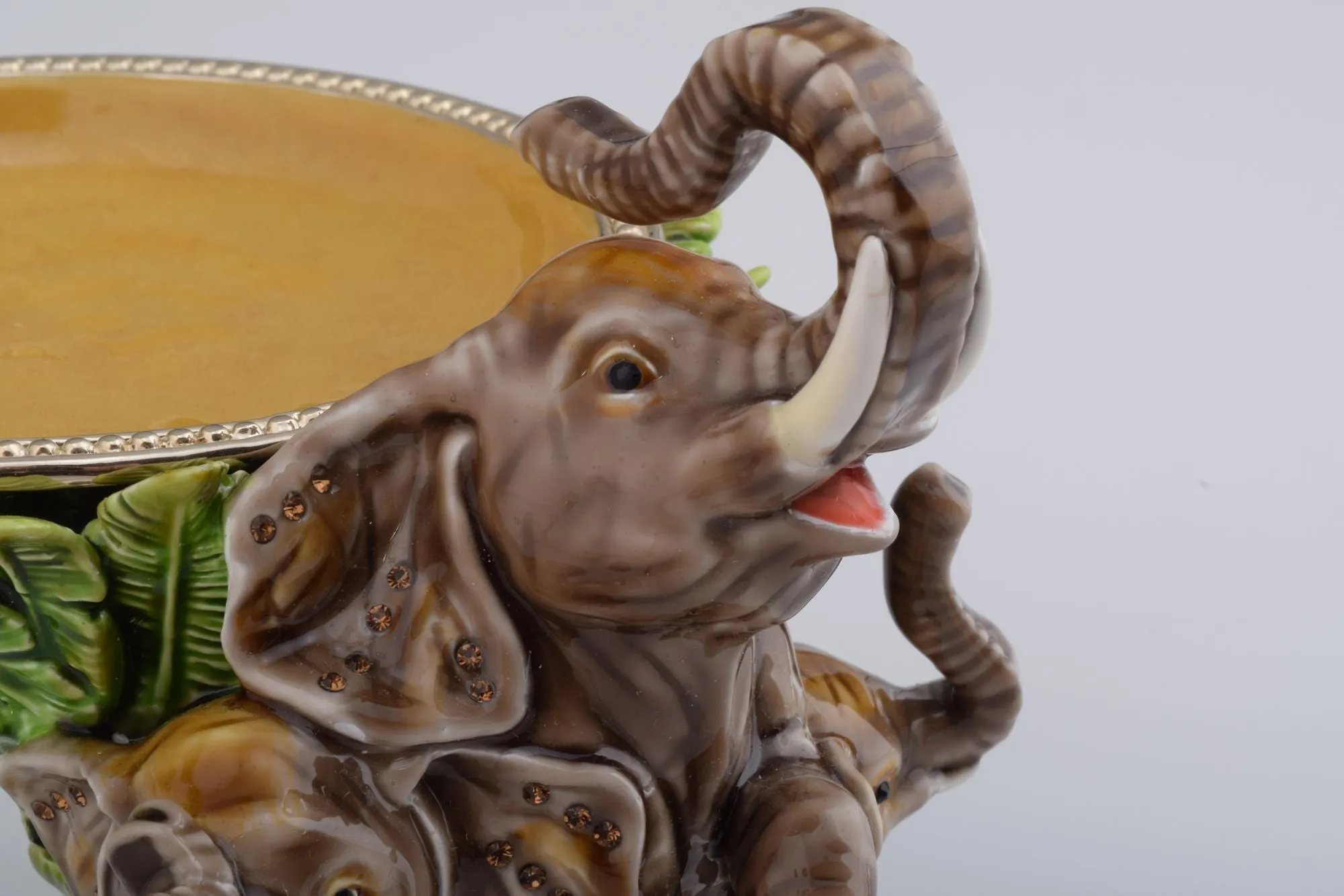 Elephant Holding a Plate