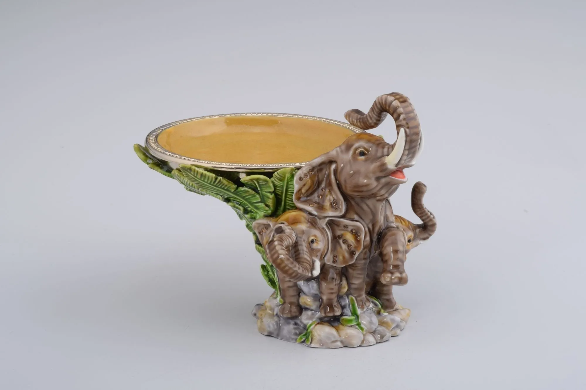 Elephant Holding a Plate