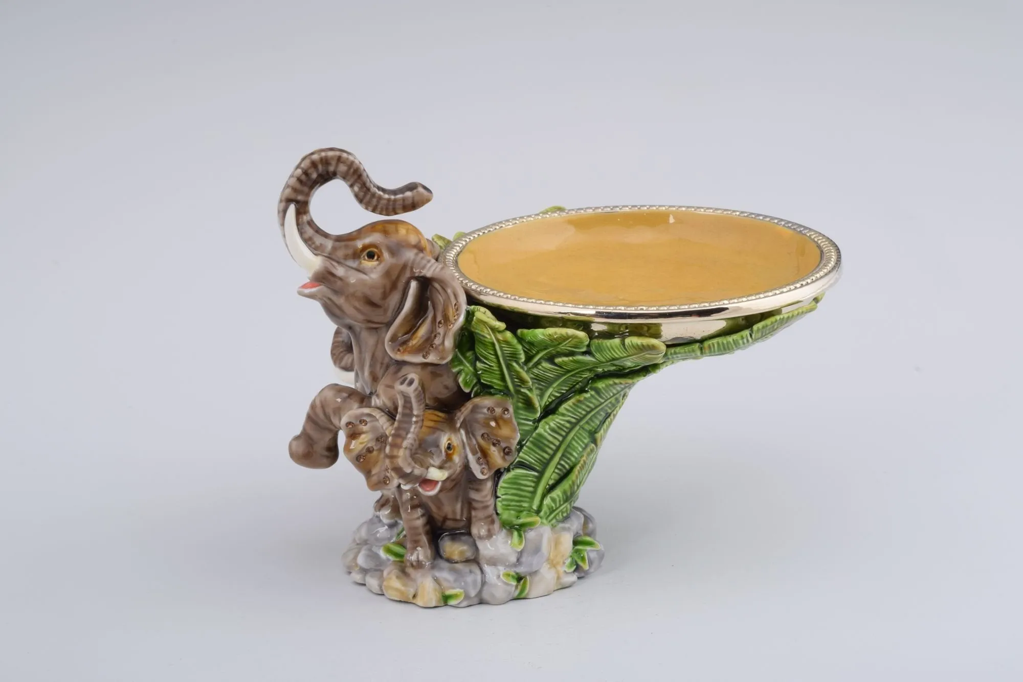 Elephant Holding a Plate