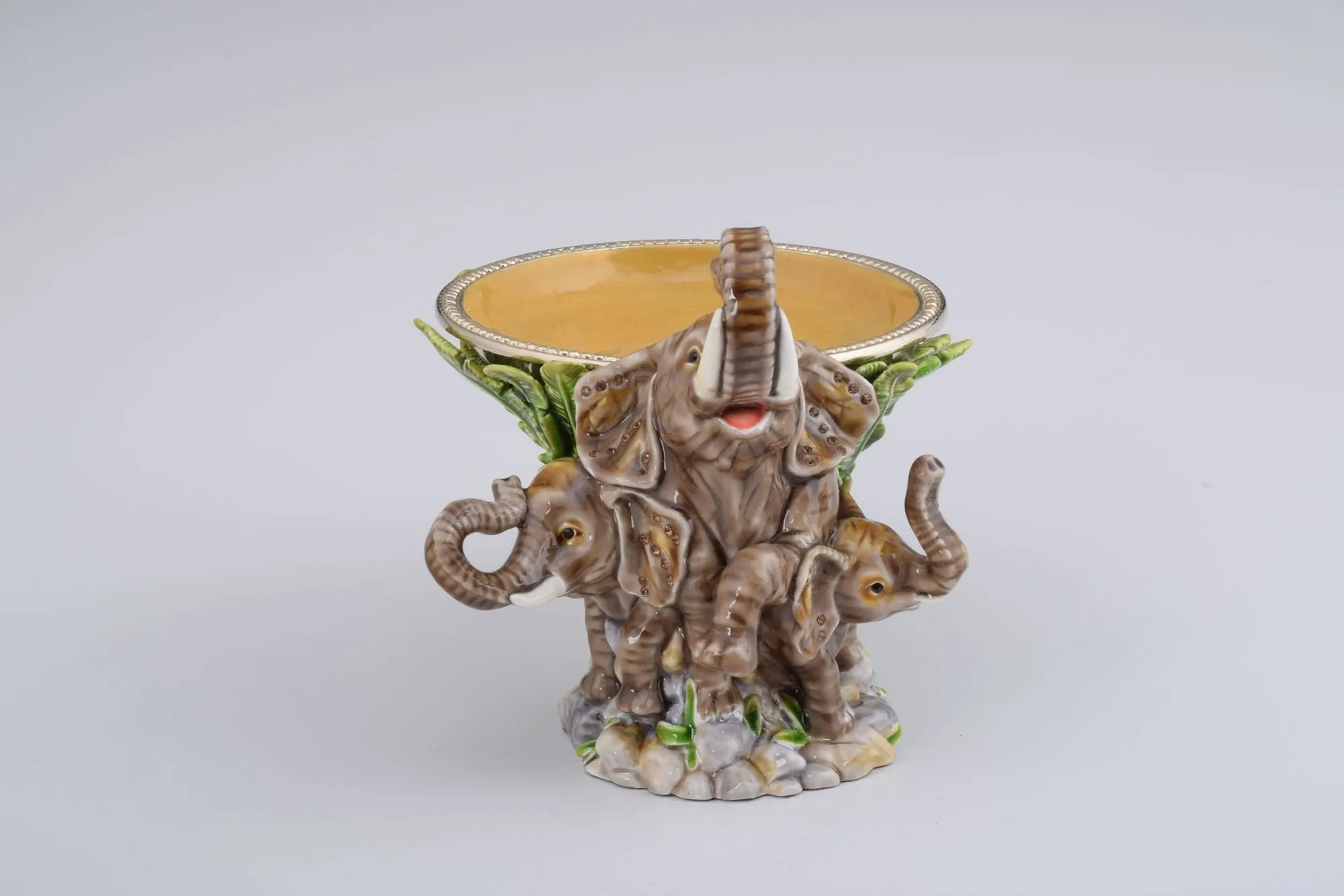 Elephant Holding a Plate