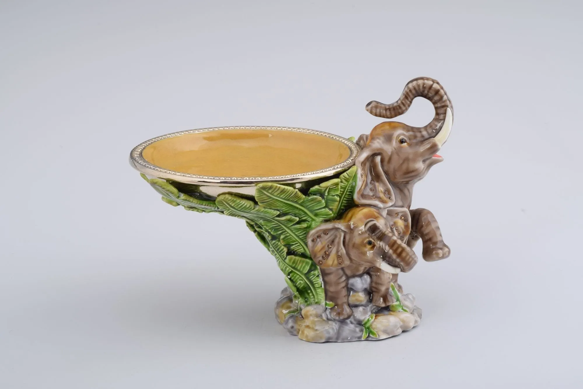 Elephant Holding a Plate