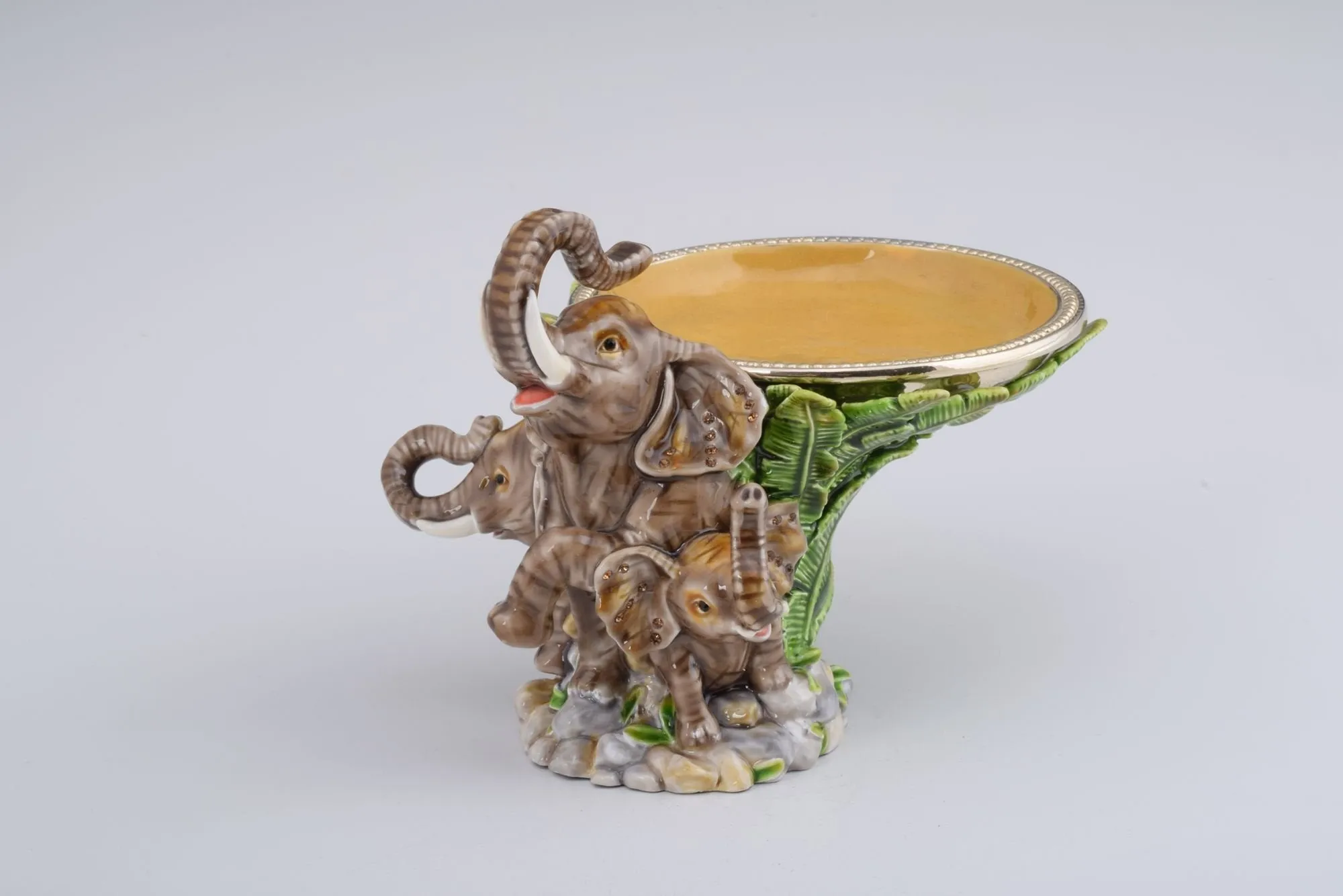 Elephant Holding a Plate