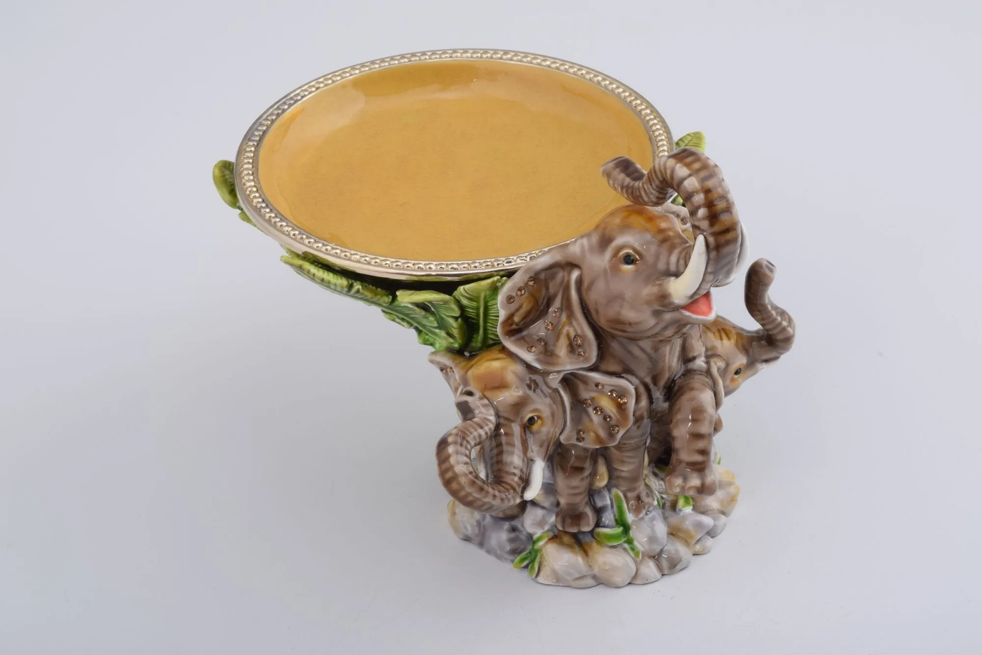 Elephant Holding a Plate