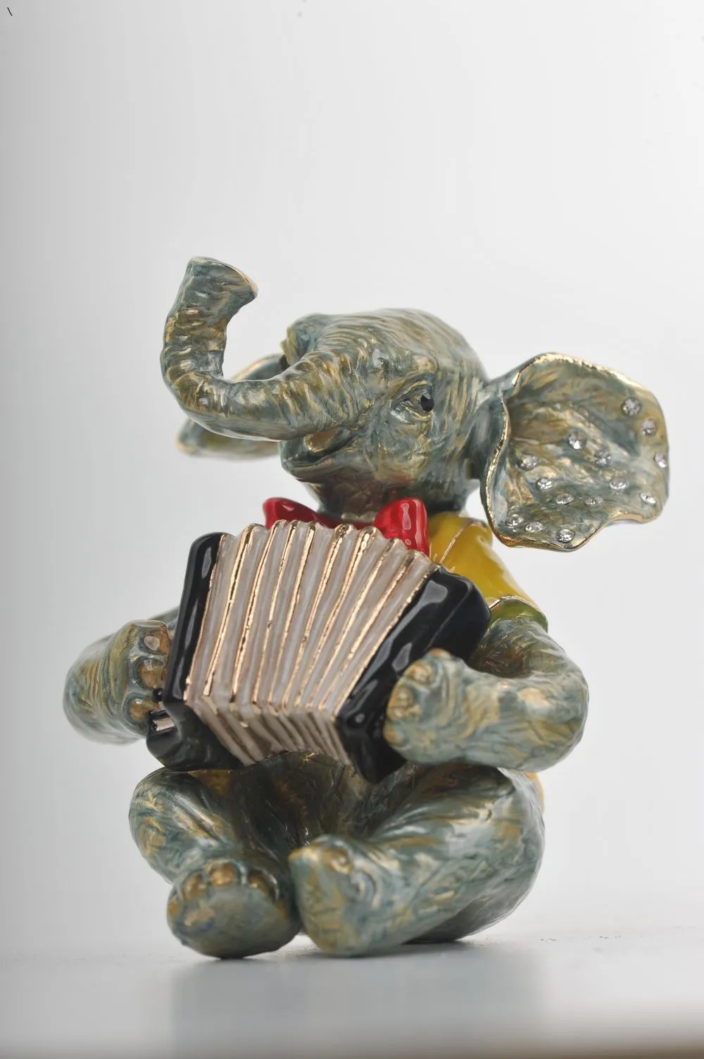Elephant Playing the Accordion