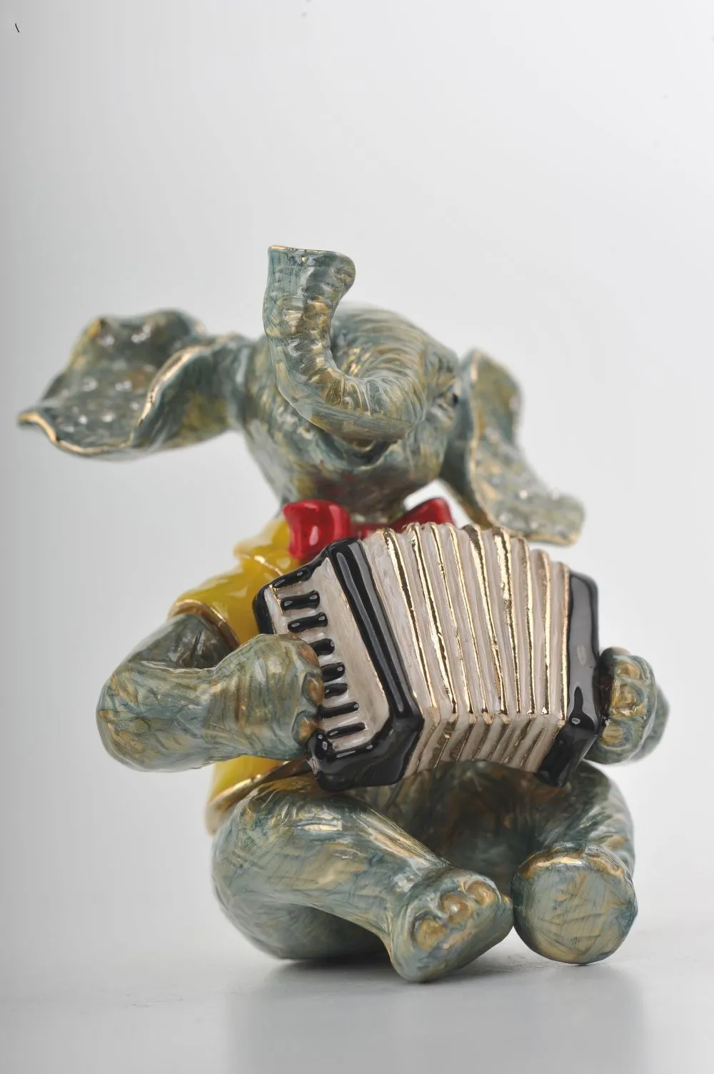 Elephant Playing the Accordion